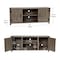 Flash Furniture Gray Oak 59" Barn Door TV Stand Fits up to 65" TV GC-MBLK67-GY-GG - alternate 3
